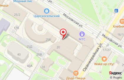 Рынок Царскосельский на Московской площади на карте