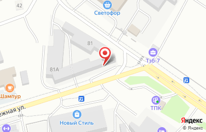 Шиномонтажный центр ShinaMax на карте