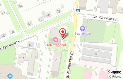 Магазин Красное & Белое в Курске на карте