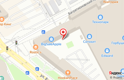 Re:store Apple Premium Reseller на Багратионовской на карте