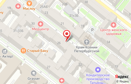 Ателье Елены Пугачевой на карте