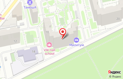 Стройреконструкция на улице Твардовского на карте