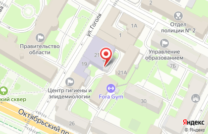 ПсковГУ, Псковский государственный университет на улице Гоголя на карте