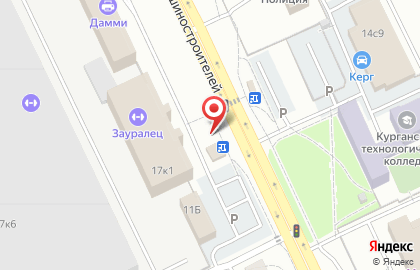 Магазин продуктов на проспекте Машиностроителей, 11Б/1 на карте