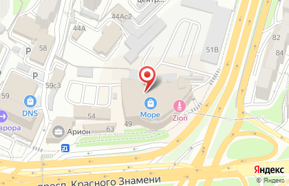 Сервисный центр Pedant.ru во Владивостоке на Некрасовской 49 на карте
