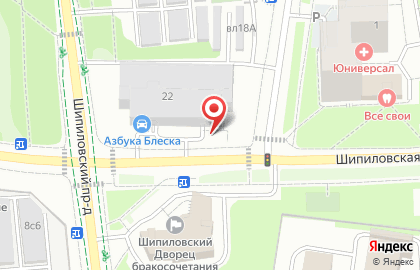 Автомойка в Москве на карте