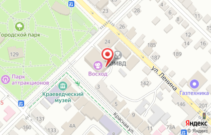 Банк ТрансКапиталБанк на Красной улице на карте