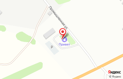 АЗС Привет на карте