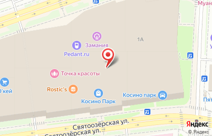 Магазин межкомнатных дверей Estet на Лермонтовском проспекте на карте