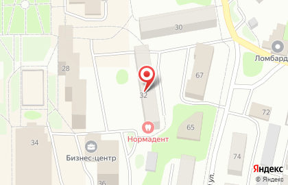 Нормадент, стоматологическая поликлиника на карте