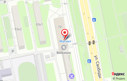Городской лагерь Visions на карте