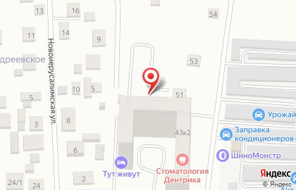Андреевская ривьера, ООО Инвестпромстрой-XXI на карте
