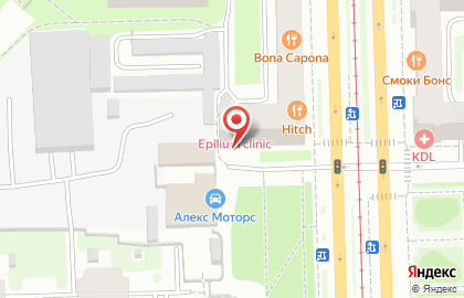 Клиника лазерной эпиляции Epilium Clinic на Московском проспекте на карте