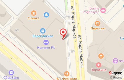 Арт-студия мебели на площади Карла Маркса на карте