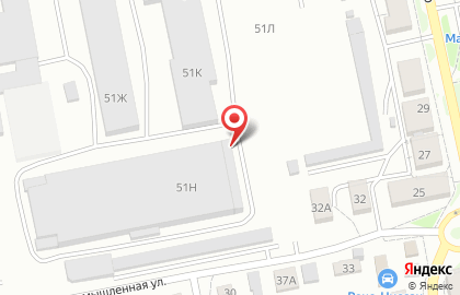 Торгово-производственная компания на улице Петра Мерлина на карте