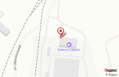 Транспортная компания Байкал Сервис на улице Обогатителей на карте