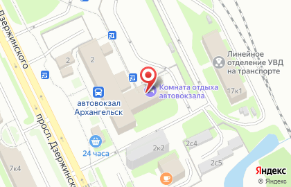 Агентство недвижимости Русский дом на проспекте Дзержинского на карте