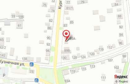 Участковый пункт полиции на Курганной улице на карте