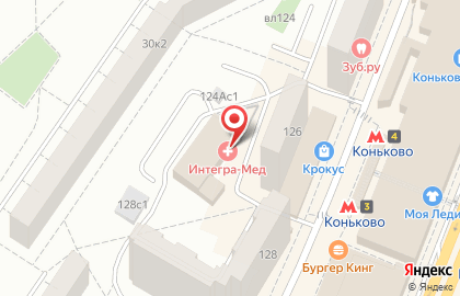 Диана п. п. в Коньково (ул Профсоюзная д 124А) на карте