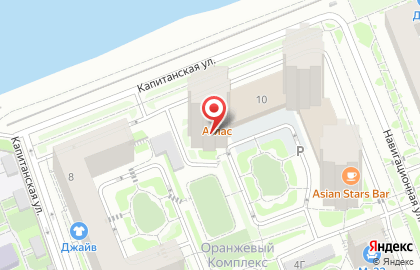Супермаркет ROSA на Капитанской улице, 10 на карте