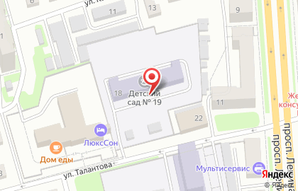 Детский сад №19 во Владимире на карте
