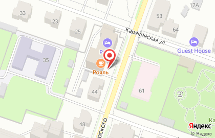 Отель Гостевой дом на карте