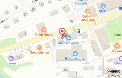 Магазин автозапчастей в Новосибирске на карте