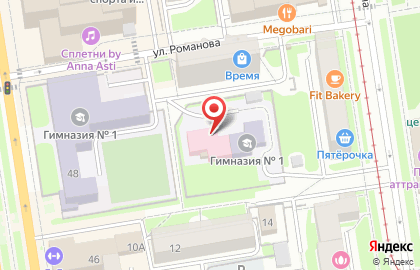 Медицинский центр Дуэт Клиник на Потанинской улице на карте