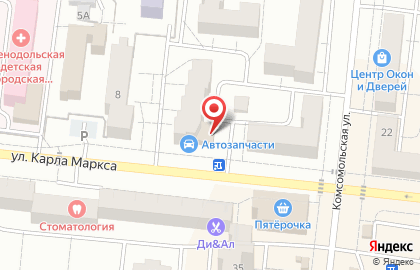 Магазин косметики и расходных материалов Promanicure на ​Карла Маркса, 12 на карте