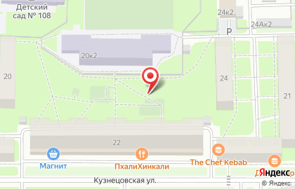 Средняя общеобразовательная школа №509, Московский район на карте