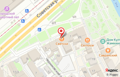 Ресторан Светски на карте