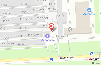 Похоронный дом Акрополь в Северске на карте