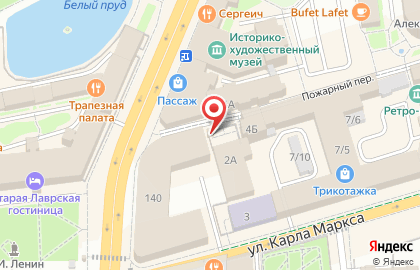 Киоск монастырской выпечки Свято-Троицкая Сергиева лавра на карте