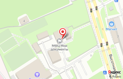 Московское областное БТИ на Высотной улице на карте