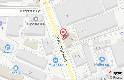 Автосервис в Москве на карте