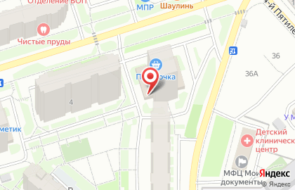 Магазин одежды Бельетаж на Чистопрудненской улице на карте