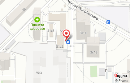 Супермаркет Пятёрочка в Москве на карте