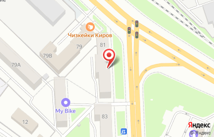Магазин керамики в Кирове на карте