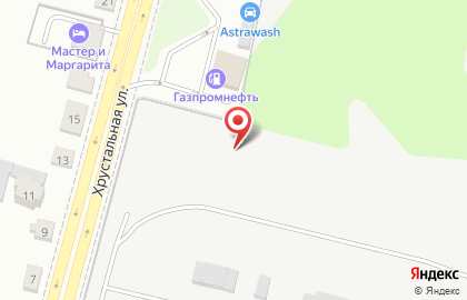 Сервисный центр Астра на Хрустальной улице на карте