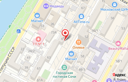 Компания по оптовым продажам фруктов и овощей Фрутелла на карте