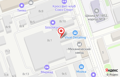 Транспортная компания Мега Транс Сервис в Москве на карте