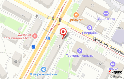 Салон оптики Прозрение на карте