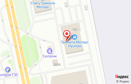 Официальный дилер Hyundai Тринити Моторс в Белгороде на карте