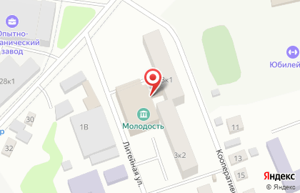 Продуктовый магазин в Новосибирске на карте