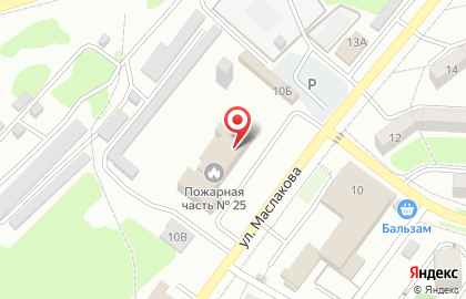 Специальная пожарно-спасательная часть №1 во Владивостоке на карте