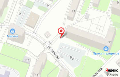 Автостоянка в Перми на карте