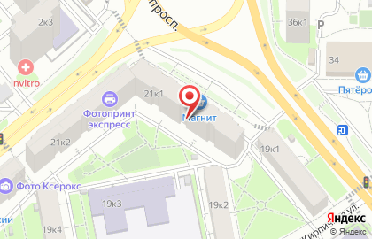 Алкомаркет Винлаб на Олимпийском проспекте, 21 к 1 в Мытищах на карте