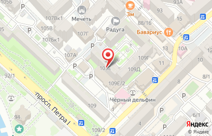 Кафе ГурманиЯ в Ленинском районе на карте