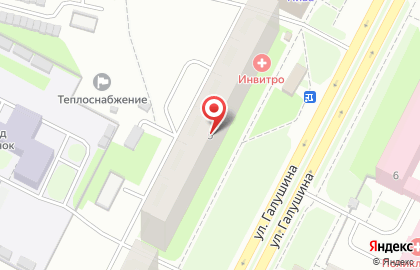Лаборатория Инвитро в Архангельске на карте