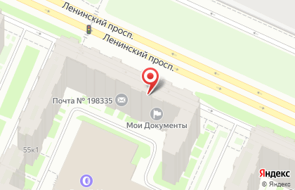 Продуктовый магазин ПитерКомТрест в Санкт-Петербурге на карте